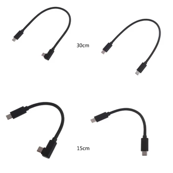USB кабел C-USB C мощност 100 W, кабел USBC-USBC Type C-Type C, за бързо зареждане директно/, подходящи за Mac