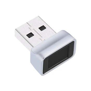 USB-четец на пръстови отпечатъци за Windows Ключ за защита Биометричен четец на пръстови отпечатъци Сензорен модул за миг контакт Лесно