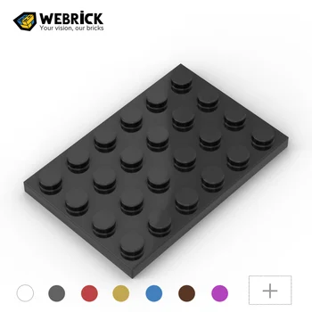 Webrick 100ШТ 3032, Съвместим с 4x6, Събира частици, тухлени части, строителни блокове, високотехнологични забавни играчки за деца 