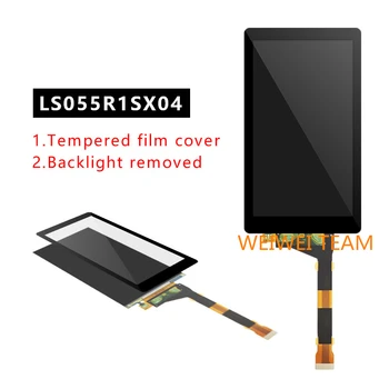 Wisecoco Photon 3D Принтер 2K LCD екран 5,5 Инча 2560x1440 Quad-HD За Фотонного принтер Дисплей LS055R1SX04 + Фолио, изработени От закалено Стъкло
