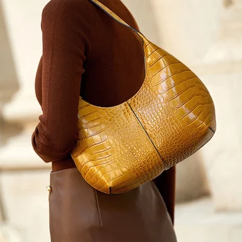 ZOOLER Оригинална Дамска Чанта за През рамото От Естествена кожа с Шарени Дамски чанти От Мека Кожа, Луксозен Портфейл, Чанта Bolsa Feminina #qs319