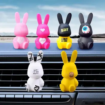 Авто Освежители За Въздух Rabbit Vent Клип Auto Aromatherapy Парфюм Дифузер За Премахване На Миризмата На Автомобил Rabbit Парфюм Бижута За Превозни Средства