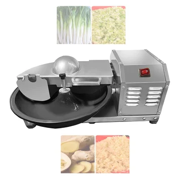 Автоматична Електрическа овощерезка Раздробяване на месо и зеленчуци Търговска машина за печат на пелети зеленчуци