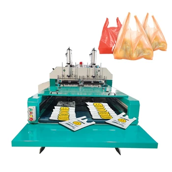 Автоматична машина за производство на пластмасови опаковки Yugong, линия за производство на пластмасови опаковки за тениски, машина за хвърляне на найлонови торбички
