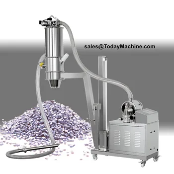 Автоматично пневматичен вакуум доставка на шнек за пелети от ориз/брашно