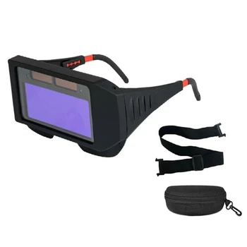 Автоматично фотоволтаични заваръчни очила с автоматично затъмняване на слънчеви батерии Заваряване маска за Каска за Заваряване точки