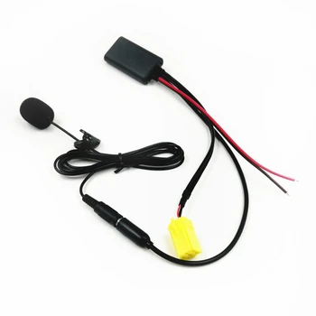 Автомобилен Bluetooth 5.0 Aux Кабел, Микрофон, адаптер за хендсфри за мобилни телефони за Fiat Grande Punto Alfa 159