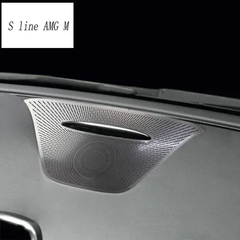 Автомобилен Стайлинг Аудио Високоговорител За Mercedes Benz A GLA CLA Class W176 X156 C117 арматурното табло Кутията на Високоговорителя Стикер Довършителни Аксесоари