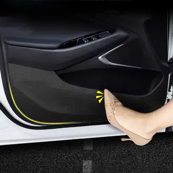 Автомобилен Тампон За Вътрешните Врати Anti Kick Pad Защитен Стикер за Chevrolet Orlando 2018 2019 2020 2021 Аксесоари За Автостайлинга