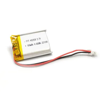 Акумулаторна литиево-полимерно-йонна батерия с капацитет от 180 ма 402030 за смарт часа, зареждане на електрически играчки, таблет Treasure Power, GPS DVD