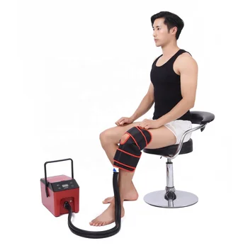 Апарат за физиотерапевтической криовосстановительной студена компрессионной терапия и детайли за коляното, раменете, глезените, гърба, краката, ръцете