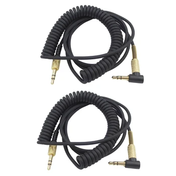 Аудио кабел с 2 пружини за слушалки Marshall Major II 2 Monitor Bluetooth (без микрофон)