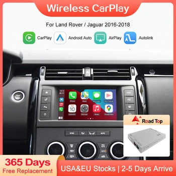 Безжична Carplay Android на авточасти за Land Rover/Jaguar/Range Rover/Evoque/Discovery 2016-2018 с огледало USB-GPS навигация