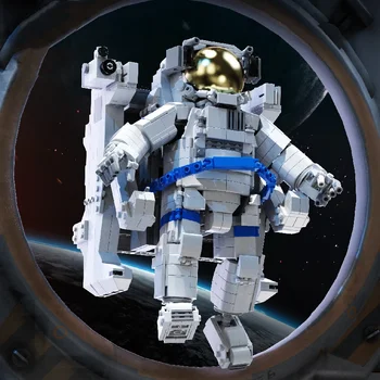 Блокове космонавта-астронавти MOC Moduler Строителни тухли Наука за Изследване на космоса Приключения астронавти 1515ШТ Тухлени модели детски Играчки И Подаръци