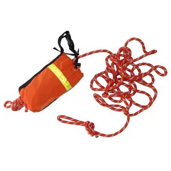 Бросаемая плаващи въжета, чанта за облекло с висока видимост, с 69-метрова връв за рафтинг, водни спортове, каране на лодка, гмуркане и ветроходство