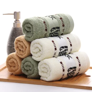 Бутиков Комплект кърпи от бамбуково влакно Home Daily За възрастни, Кърпи За лице, Кърпи за Баня, Утолщающие Абсорбиращи Кърпи за баня