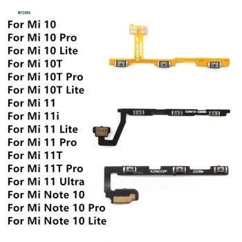 Бутон за Включване Изключване на Захранването Изключване на Звука Бутон Безшумна да Регулирате силата на Звука на Лентата Гъвкав Кабел За XiaoMi Mi 11 Note 10 10T Pro Lite Ultra Parts