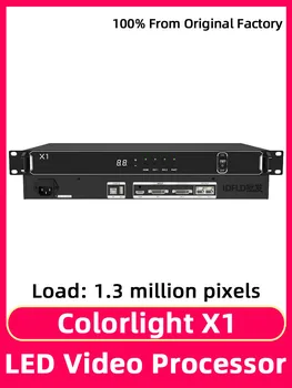 Видеопроцессор Colorlight X1 Вътрешен пълноцветен модул RBG Контролер led дисплей USB Порт Поддържа HDMI Вход DVI