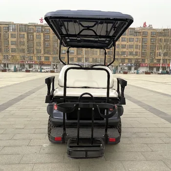 Висококачествен Електрическа количка за голф Dylante за игра на голф по неравен терен на 2-8 места Club Sightseeing Car се продава Добре В Европа И Съединените Щати