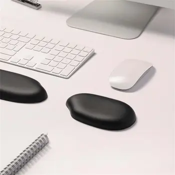 Възглавница за офис компютър Възглавница за лакътя Мишката Подкрепа на китките Защита на китката на Клавиатурата Възглавница за китката под формата на ориз Защита на китката