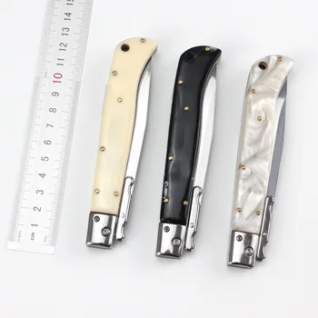 Горещ Сгъваем Нож с A-K-C Tactical Outdoor Tool 440 Стоманен Нож С Акрилна Дръжка EDC Ножове За Самозащита Подарък Безплатна Доставка