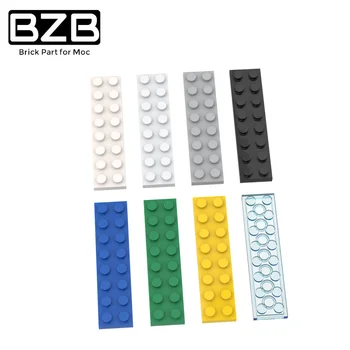 Градивен елемент на BZB MOC 3034, дъска 2x8, високотехнологични тухлени детайли, детски забавни играчки със собствените си ръце, най-Добрите подаръци