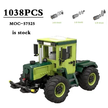Градивен елемент на MOC-57525 Селскостопанска Техника, Трактор MOC-62767 с Дышлом, Трипътен Самосвал, Коледни Играчки, Подаръци