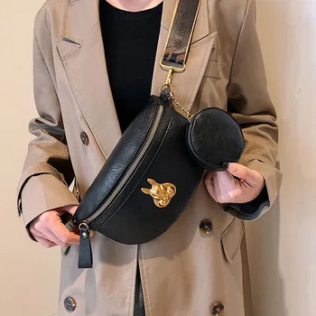 Дамски дизайнерски поясная чанта от изкуствена кожа, чанти през рамо, модерен отличителни чанти, луксозни скута чанти, Дамски чанти на рамо, портмонета за телефони