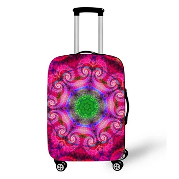 Дизайнерска чанта за багаж с изображение на паяк, Удебелена седалка за багаж, подходящи за куфара от 18 до 32 инча, Прахоустойчив, калъф, пътни аксесоари