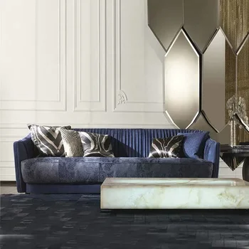 Дизайнерски диван капаци на комплекти мека Мебел за дневна, Мебели за всекидневна най-Добрата Модулна фабрика на Едро Красив Модерен