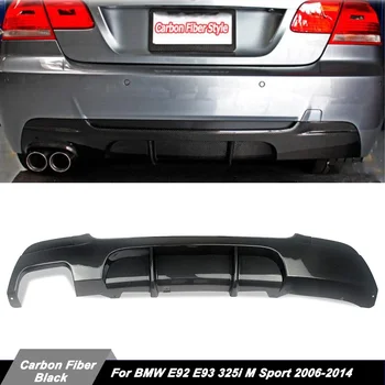 Дифузер на задната броня от ABS-пластмаса Carbon Look 2007-2013 за BMW серия 3 E92 E93 M Sport