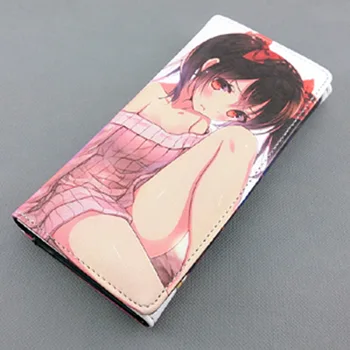 Дългият елегантен портфейл от изкуствена кожа с цветни принтом аниме LOVELIVE Nico Yazawa B
