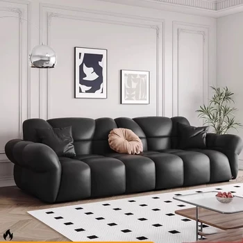 Ергономичен Италиански диван за дневната Салон Relax Минималистичен Европейският Диван за хол и Модерни мебели Divani Soggiorno за възрастни