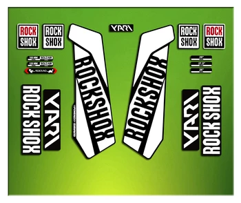 Етикети съвместими с ROCKSHOX YARI Fork 2016 ELX29 колоездене винил планински велосипед МТВ