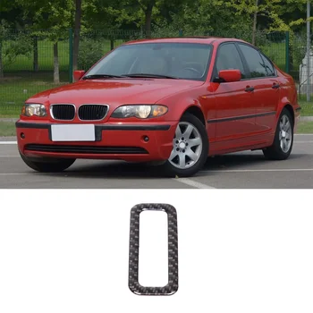За BMW серия 3 E46 1998-2004, дръжка на люка на покрива на автомобила от мека въглеродни влакна, рамка, Декоративни стикер, аксесоари за промяна на интериора.