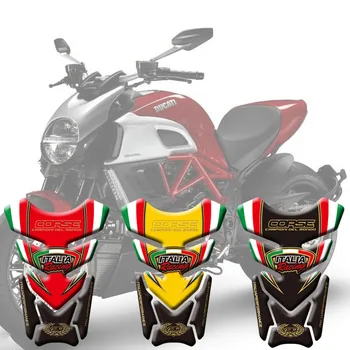 За Ducati 748 916 998 996 Нова висококачествена защитен стикер за резервоара на мотоциклета, стикер с риба кост, 3D панел за резервоара