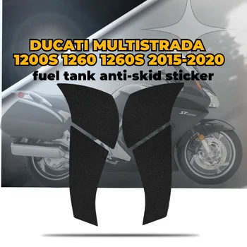 За DUCATI MULTISTRADA 1200 S 1260 1260 S 2015-2020 Противоскользящий Резервоар за Гориво Странична Дръжка За Коляното Стикер Защитна Подплата Мотоциклетни Етикети