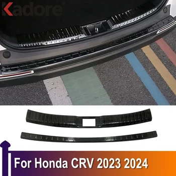 За Honda CRV CR-V 2023 2024 Задния Панел На Багажника, Тампон На Задна Броня, Защитно Покритие, Автомобилни Аксесоари От Неръждаема Стомана