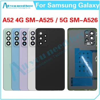 За Samsung Galaxy A52 4G 5G SM-A525 SM-A526 Задния капак и Батерията на Телефона Делото Подмяна на части задната корица