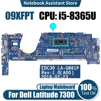 За лаптоп Dell Latitude 7300 дънна Платка EDC30 LA-G861P 09XFPT SRF9Z i5-8365U Тествана на дънна Платка на лаптоп