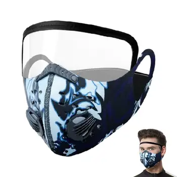 Защитна маска за лицето от прах за под наем, на Множество Защитна маска за лице С въздушния клапан, спортни аксесоари, Защита от замърсяване