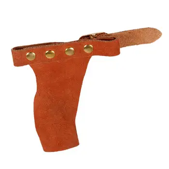 Защитна ръкавица за стрелба с лък, защита на ръцете за традиционния лов с лък