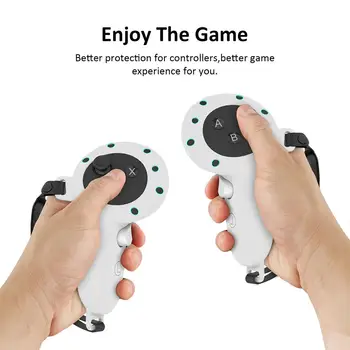 Защитни капаци за ръце за VR-контролер Quest3 Силиконов калъф за MateQuest 3 Handle VR Accessories Controlle R9U2