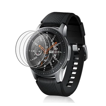 Защитно фолио е с пълно покритие за Samsung Galaxy Watch 4 40 мм 44 мм smart-часовници, изработени от закалено стъкло
