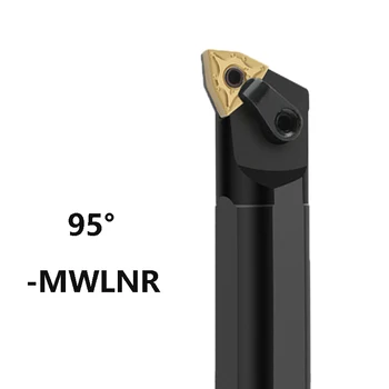 ИЗВЪН 95 ° MWLNR Джолан на Струг MWLNL S16Q S20R S25S MWLNR08 MWLNL08 MWLNR06 MWLNL06 използвайте Притежателя на Струг инструмент WNMG06/08