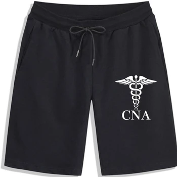 Име: Дамски Мъжки къси панталони Certified Nursing Assistants CNA Дамски шорти Caduceus Symbol