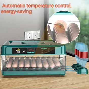 Инкубатор Water Farm Ionic 10/12/24 с автоматичен контрол на водна легло и температура на инкубация на яйца Попълване инструменти