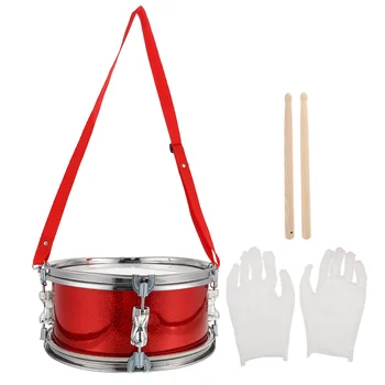 Инструмент за Малкия барабан Музикални Играчки Набор от малки барабани за деца Детски Ръчен барабан От неръждаема Стомана Детски Дървен Малък барабан за студенти