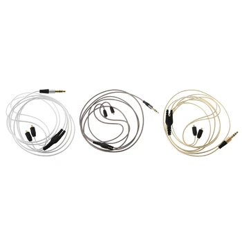 Кабел MMCX за слушалки Shure SE215 SE315 SE535 SE846, кабел за слушалки, кабел за слушалки