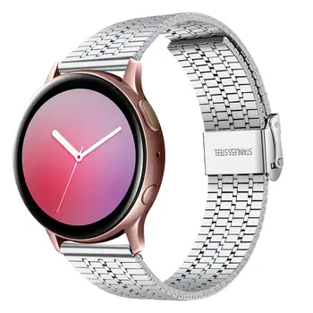 Каишка от неръждаема стомана за Samsung Watch 3 Каишка/Galaxy Watch Band / Gear S3 Frontier/Watch Classic Взаимозаменяеми Каишка за Смарт часа 22